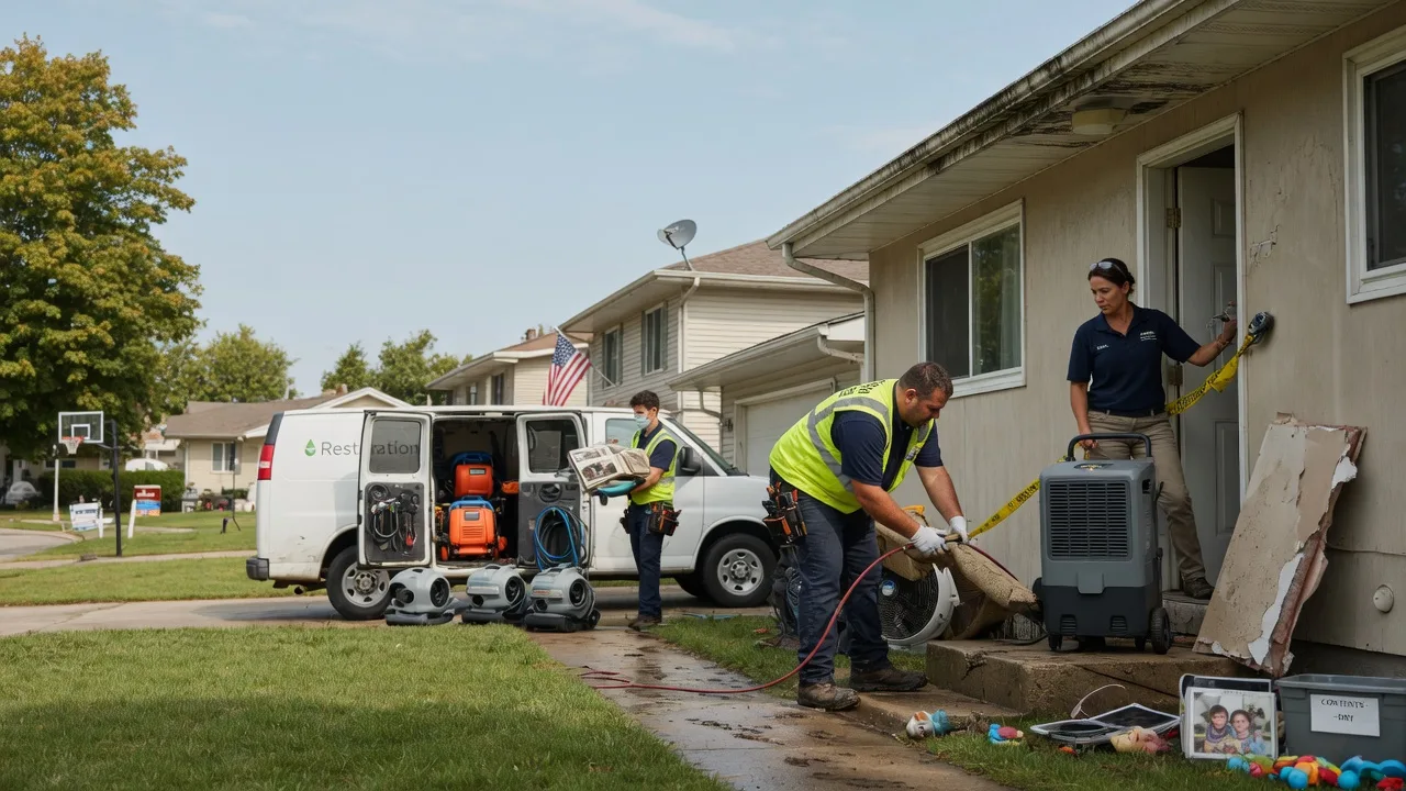 Water Damage Restoration in Golden, IL near me